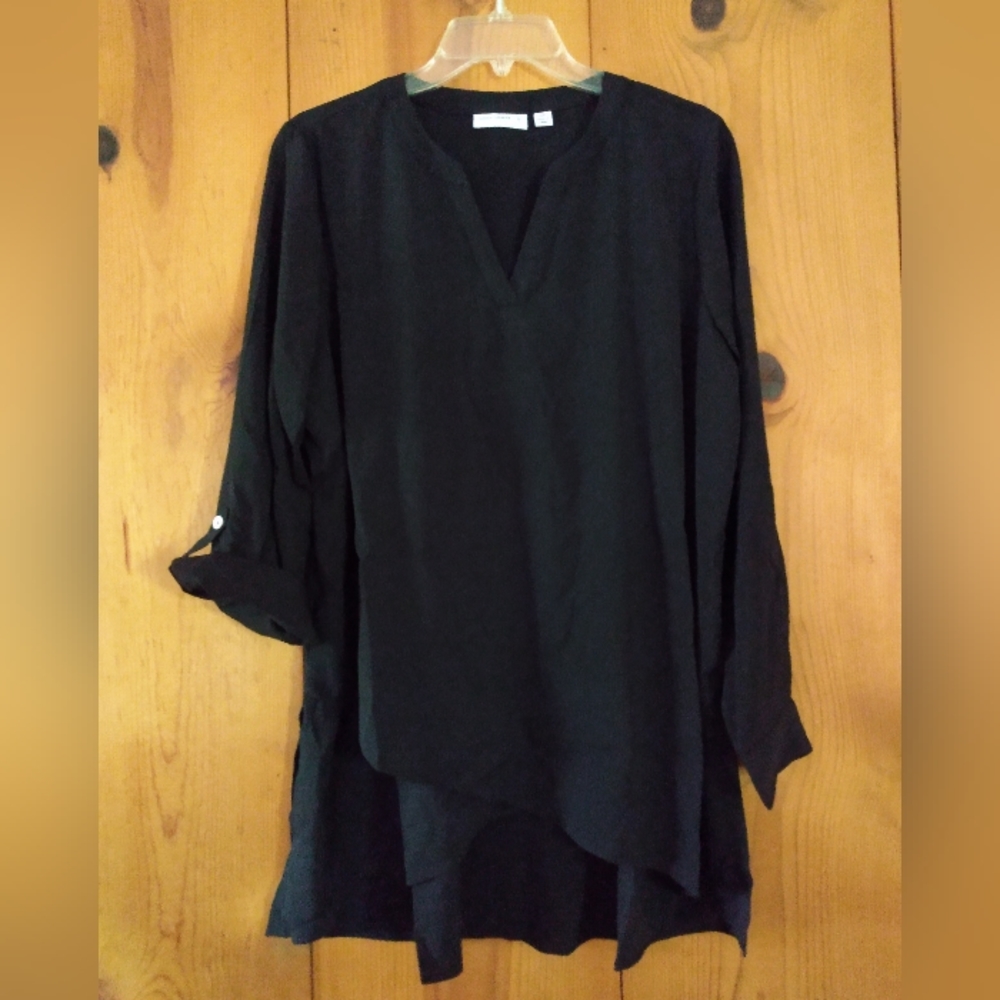 NWOT S.Graver Tunic w/Crossover Hem
